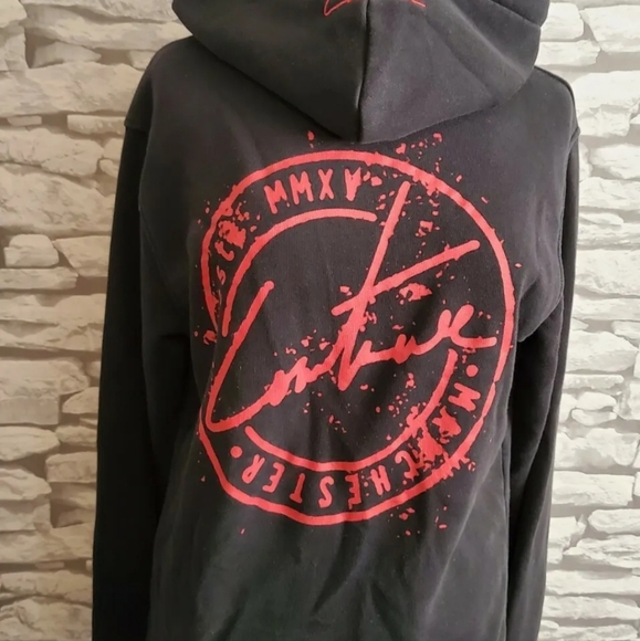 The Couture Club MANCHESTER Hoodie Hooded Jumper hoody Size Medium M 38" unisex - Picture 3 of 9